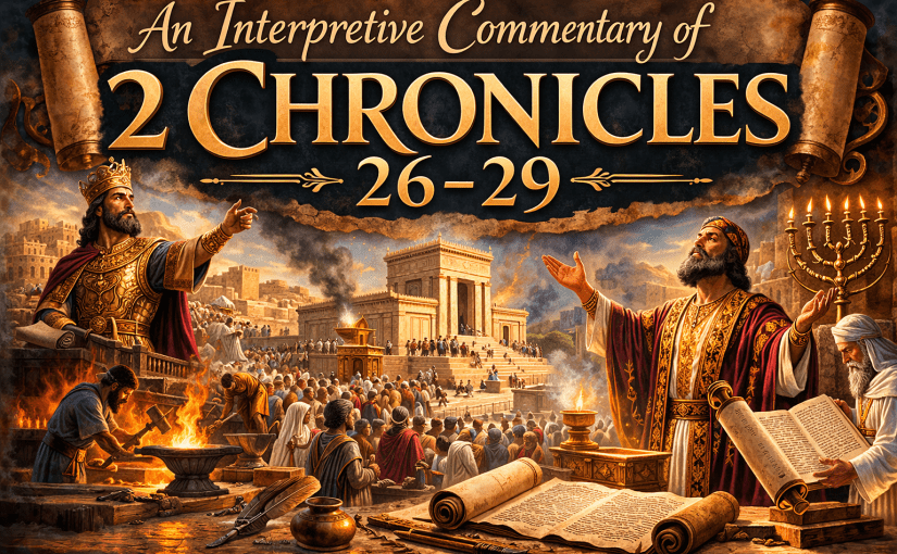 An Interpretive Commentary of 2 Chronicles&nbsp;26-29